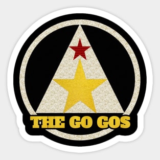 the go gos Sticker